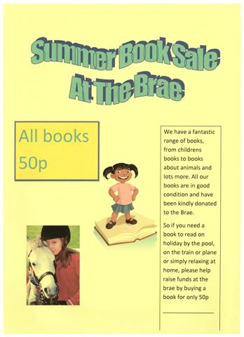 book sale poster