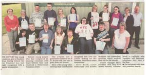 Young volunteer awards